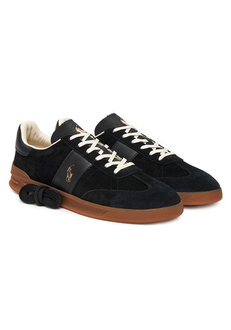 Scarpe Polo Ralph Lauren Heritage Aera Nero Uomo RALPH LAUREN | Sneakers | 809978010-001